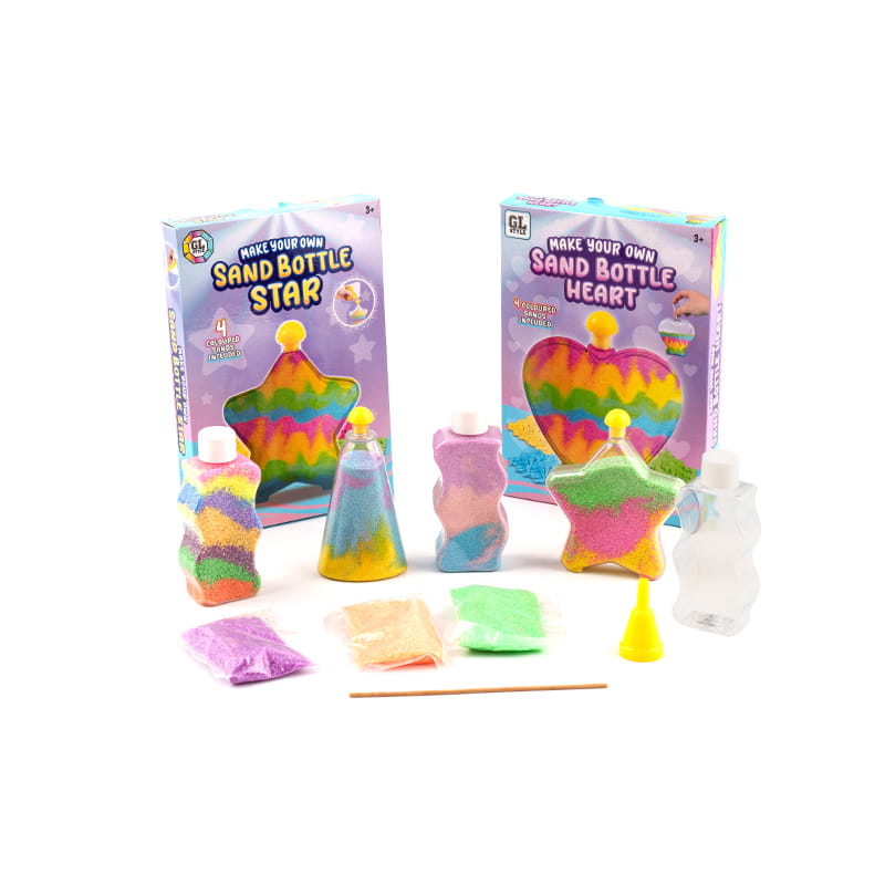 Barwa, kreda, kolorowy piasek, zabawki